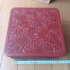 仙台　堆朱　お重 堆朱 重箱 仙台重箱 中国 工芸品 - メルカリ