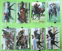 まねき馬倶楽部　JRA限定版　Jナンバー第36弾8種コンプリート　競馬カード