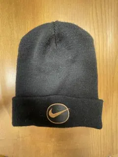 Nike 90s ニット帽 黒 フリーサイズ ニット キャップ ビーニー y2k