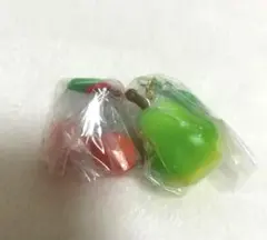フルーツキーホルダーコレクション　どうぶつの森　ガチャ　あつ森 なし さくらんぼ