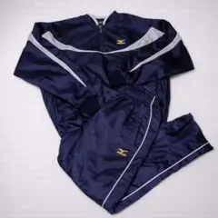 ミズノプロ ピステ 上下セット サイズO 野球 トレーニング ネイビー