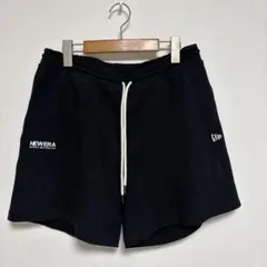 NEW ERA スウェットショートパンツ ブラックのサムネイル