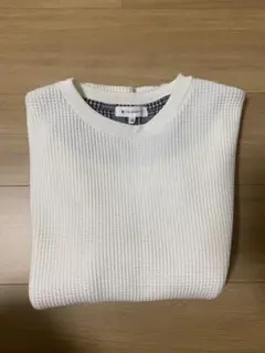 【春・秋・冬着用可能】THE SHOP TK ワッフルカットソー Mサイズ