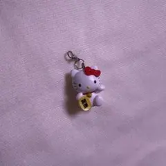 ぱ*様 ハローキティ 招き猫ストラップ