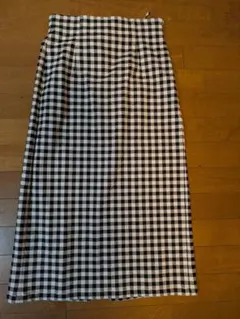 GU ギンガムチェック タイトスカート L