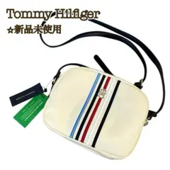 【新品】トミーヒルフィガー ショルダーバッグ クロスボディ ポピー ホワイトのサムネイル