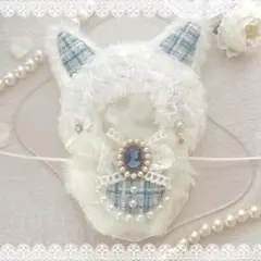 【10cmsize】 ぬい服 着ぐるみ ブルー ねこ 推し活 ꒰ 72 ꒱