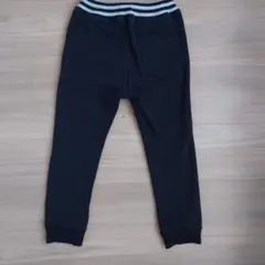 120 裏起毛パンツ　ズボン　 ストライプウエストバンド