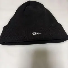 New Era ニット帽 ビーニー ブラックのサムネイル