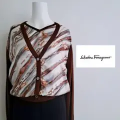SalvatoreFerragamo フェラガモ アンサンブル カーディガン