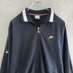 00s OLD NIKE ナイキトラックジャケット ネイビー M メタルプレート