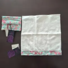 LIBERTY ART FABRICS タオルハンカチ＆ティッシュ入れ
