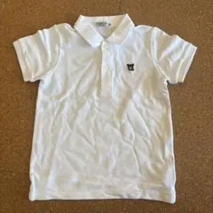 DOUBLE B クマ刺繍ポロシャツ 120
