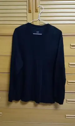 2022年モデル ユニクロ コットン ソフトタッチクルーネックＴシャツ ロンT
