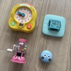 こどもちゃれんじ　すてっぷ　エデュトイ　時計他まとめ売り