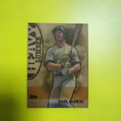 MARK McGWIRE topps heavy lumber