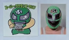【レア】スーパー・ササダンゴ・マシン選手 ステッカーセット