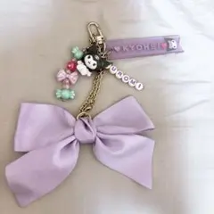 クロミ リボン付きキーホルダー