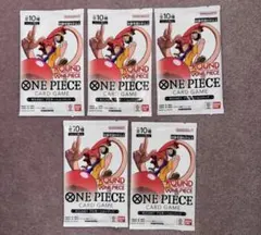 ONE PIECE カードゲーム ROUND1 プロモーションパック 5パック - メルカリ