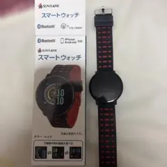 SUN FLAME スマートウォッチ BSM02-RE