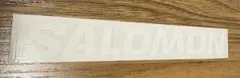 サロモン　非売品　ステッカー　ホワイト