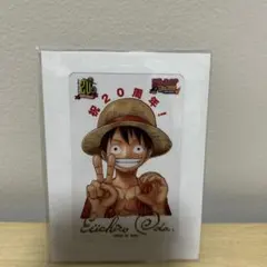 非売品 ONE PIECE 20周年記念 ジャンプフェスタ2017 クリアカード