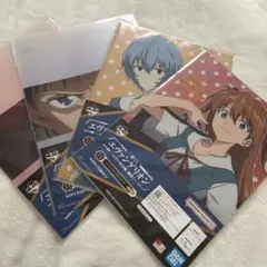 １番くじ　エヴァンゲリオン A4クリアファイル2枚セット　4セットまとめ売り