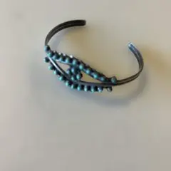 ターコイズプレスレット　インディアンジュエリー