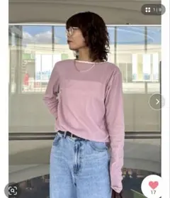 mila owen シアー長袖トップス　2枚セットのサムネイル
