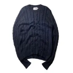 【90s】PERU製 ALPACA IMPORTS アルパカ ニット ブラック