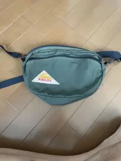 KELTY ボディバッグ オリーブグリーン 約30cm x 20cm