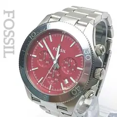 稼働品 FOSSIL Retro Traveler メンズ クロノ 回転ベゼルのサムネイル