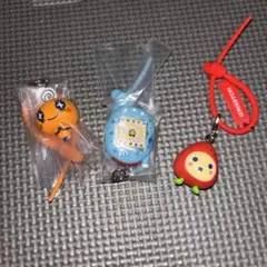 たまごっち　カラフルマルチチャーム　めめっち　ケーたま　いちごっち