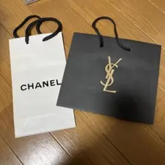 CHANEL YSL ショップ袋 2点セット