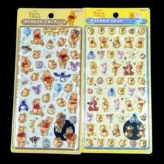 【正規品】 ボンボンドロップシール くまのプーさん ミニ ディズニー