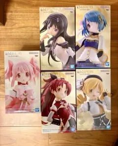 劇場版 魔法少女まどか⭐︎マギカ　ワルプルギスの廻天 フィギュア　５体セット