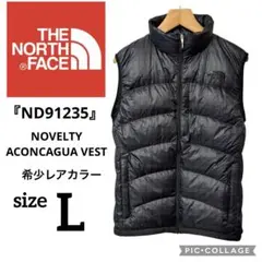 ザノースフェイス ダウンベスト アコンカグアベスト ND91235 チェック L
