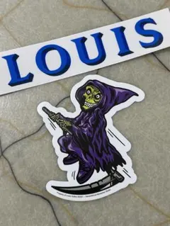 【希少】ルイヴィトン ヴァージルアブロー 顧客限定 ステッカー セット 死神