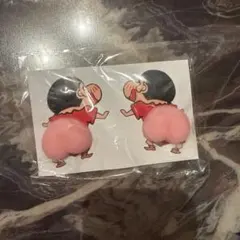 クレヨンしんちゃん　3Dドアガード 保護ステッカー 2枚（1セット)