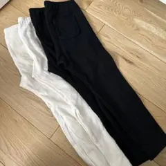 ユニクロ　リブレギンス 2色セット