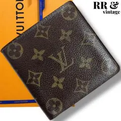 ルイヴィトン✨二つ折り財布　ポルトフォイユ　マルコ　モノグラム　コンパクト