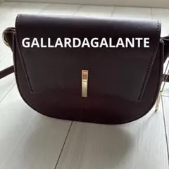 GALLARDAGALANTE ボルドー ショルダーバッグ