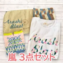 嵐 宮城 ライブグッズ Tシャツ 靴下 フード付きタオル まとめ売り