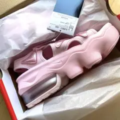 新品 完売 ナイキ エアマックス ココ サンダル ピンク 厚底 24.0 箱あり