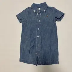 Ralph Lauren デニムロンパース 6M