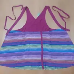 シビラカラフルボーダーエプロン　新品未使用　Sybilla