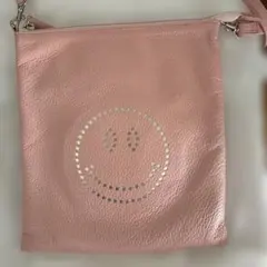 サロンドアルファード スマイルプチポシェット シルバーピンク