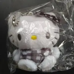 ハローキティ ぬいぐるみボールチェーン3 ギンガムチェック