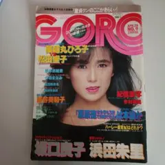 GORO ゴロー 1983年4月28日号 昭和58年 藤谷美和子 昭和 레트로