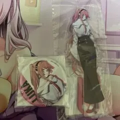 巡音ルカ 私服 缶バッジ アクリルスタンド セット ムービック